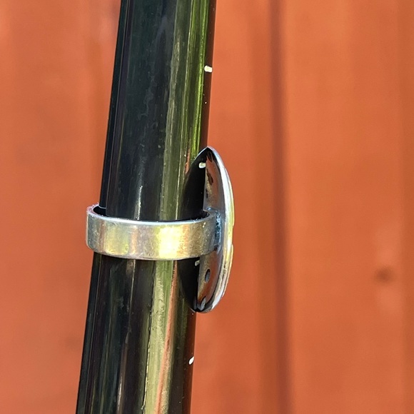 Artisan Handmade Solid Sterling Ring, Celtic Spiral Design - Picture 5 of 8